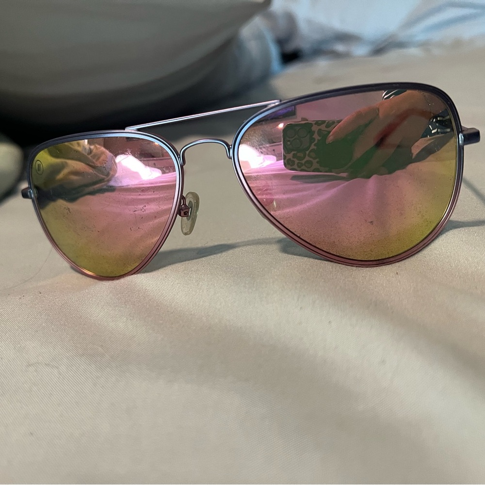 Sparkling gem blenders sunglasses polarized